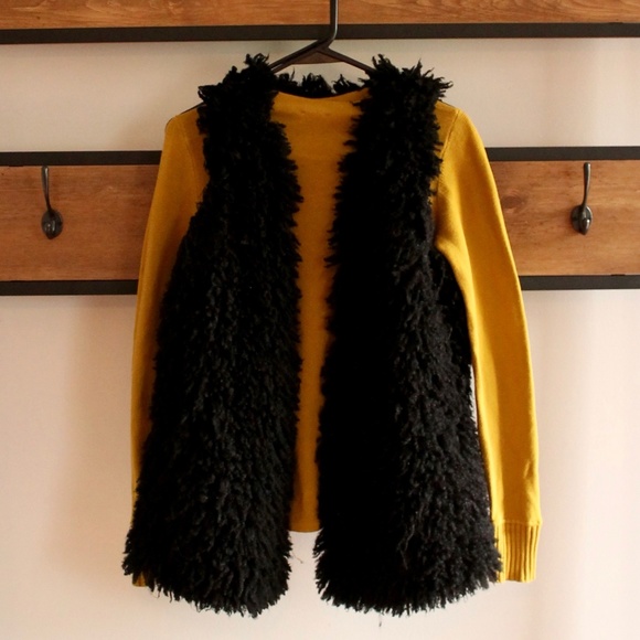 Decree Black Shag Vest Medium - Picture 1 of 3